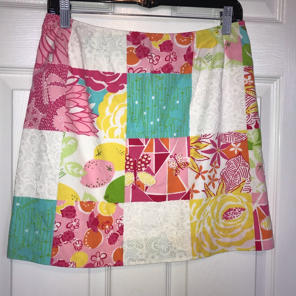 Lily Pulitzer patchwork skirt